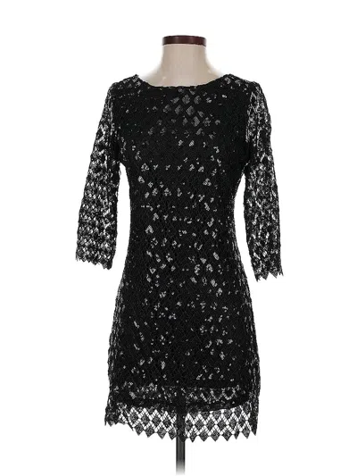 Pre-owned Ark & Co. Cocktail Dress In Black