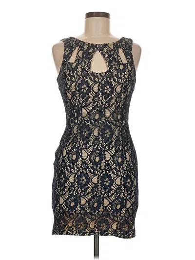 Pre-owned Ark & Co. Cocktail Dress In Black