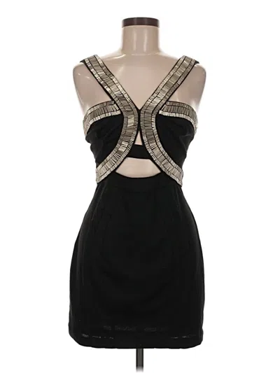 Pre-owned Ark & Co. Cocktail Dress In Black