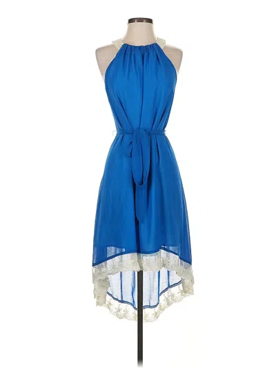 Pre-owned Ark & Co. Cocktail Dress In Blue