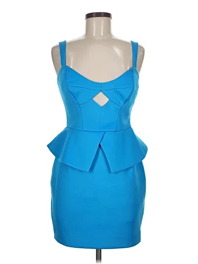 Pre-owned Ark & Co. Cocktail Dress In Blue