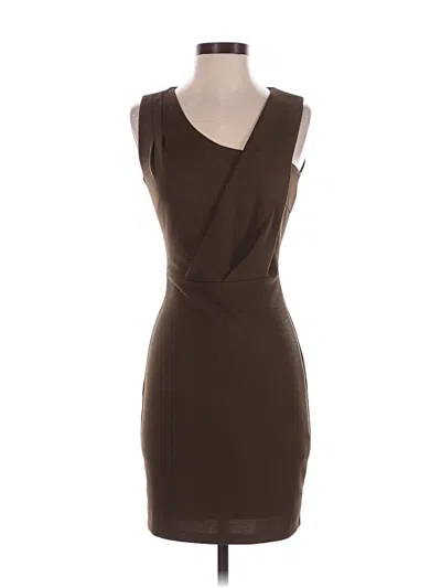 Pre-owned Ark & Co. Cocktail Dress In Brown