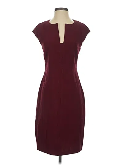 Pre-owned Ark & Co. Cocktail Dress In Burgundy