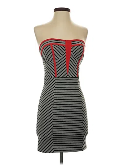 Pre-owned Ark & Co. Cocktail Dress In Gray