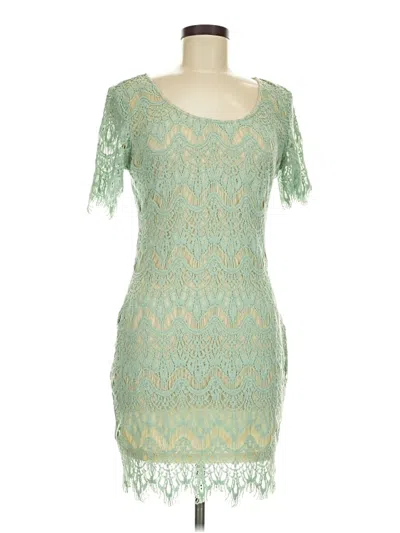 Pre-owned Ark & Co. Cocktail Dress In Green