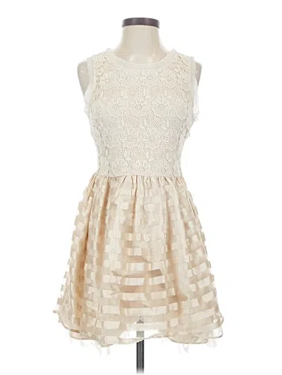 Pre-owned Ark & Co. Cocktail Dress In Ivory