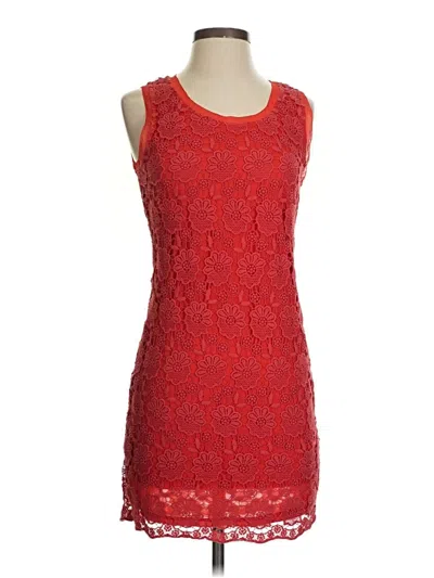 Pre-owned Ark & Co. Cocktail Dress In Red