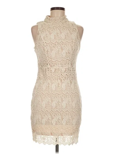 Pre-owned Ark & Co. Cocktail Dress In White