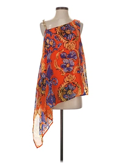 Pre-owned Ark & Co. Kimono In Orange