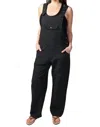 Ark Imports Women's Ella Overalls In Black In Black
