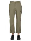 Arkair Brown Cargo Pants With Functional Design In Green