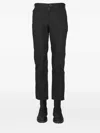 Arkair Pants With Logo Button In Black
