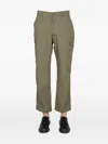Arkair Brown Cargo Pants With Functional Design In Green