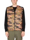Arkair Full-zip Patterned Reversible Gilet