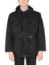 Arkair Buttoned Hooded Shirt In Black
