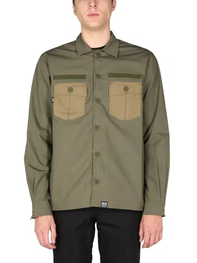 Arkair Gramicci Utility Shirt In Green