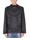 Arkair Waterproof Jacket With Hood In Black
