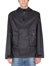 Arkair Waterproof Jacket With Hood In Gray