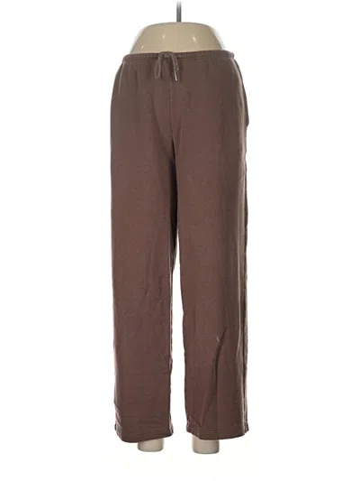 Pre-owned Arket Casual Pants In Brown