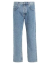 Arket Man Denim Pants Blue Size 36w-34l Organic Cotton In Blue