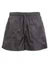 Arket Man Swim Trunks Lead Size Xl Polyester In Gray