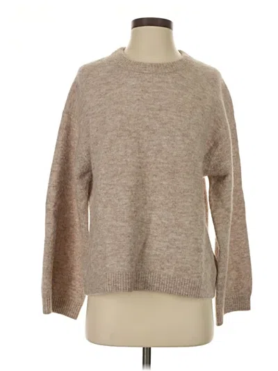 Pre-owned Arket Pullover Sweater In Tan