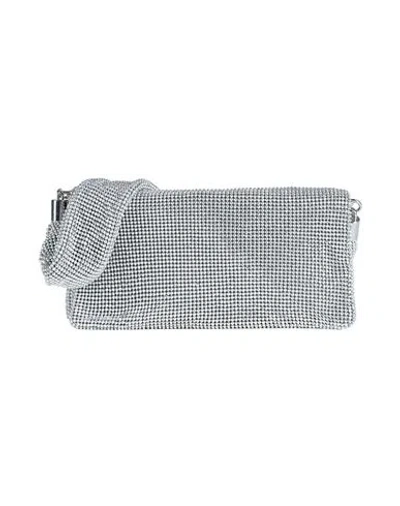 Arket Woman Handbag Silver Size - Aluminum, Polyester In Metallic