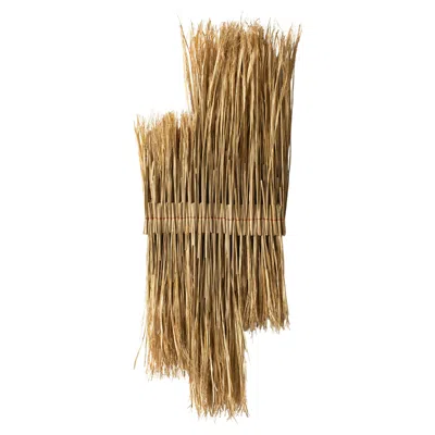 Pre-owned Arko Wall Art11 Contemporary Art Japanese Craft Rice Straw Art Wall Sculpture In Brown