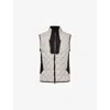 Arksen Labs Mens Ultimate Grey Joro Quilted Woven Gilet Xl In Gray