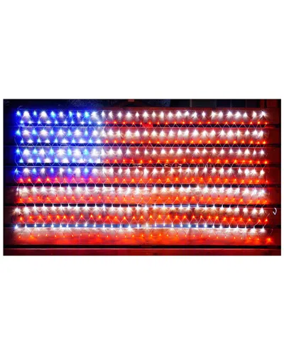 Arlec America Discontinued  National Flag String Lights Patriotic 390 Led In Multi