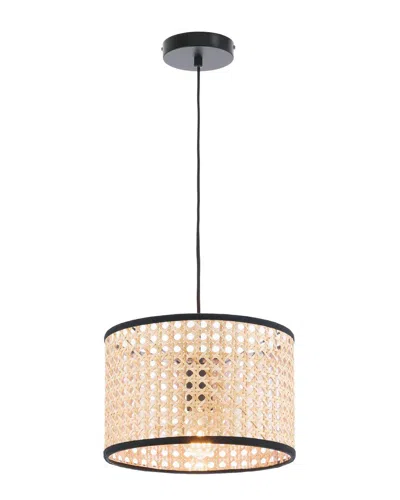 Arlec America Rattan Pendant Lamp In Brown
