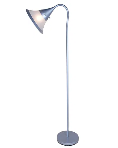 Arlec America Silver Torchiere Floor Lamp