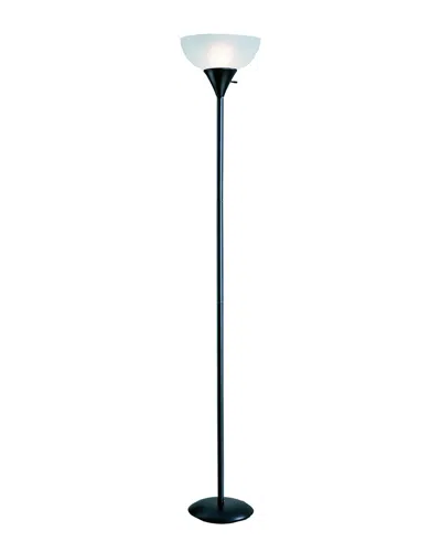 Arlec America Torchiere Floor Lamp In Black