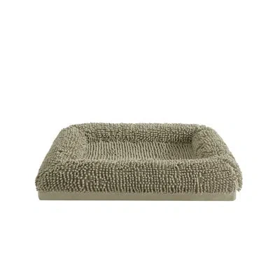 Arlee Home & Pet Slumber Box Ultimate Memory Foam Pet Bed In Beige,taupe