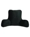 Arlee Home Fashions Everly Bed Rest Lounger Pillow, 32" X 17" In Black