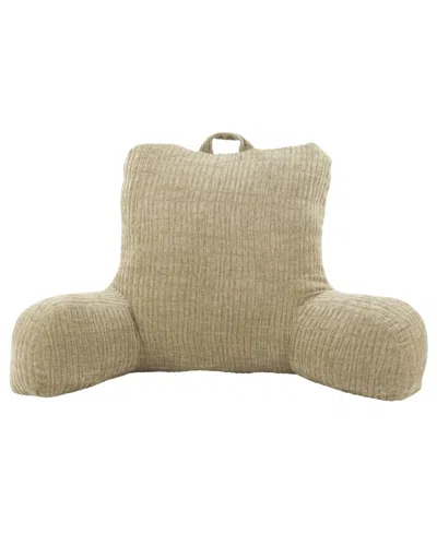 Arlee Home Fashions Sutton Place Singer Backrest Pillow, 33" X 18" In Tan