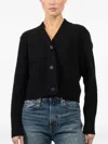 Arlo Mott Button-up Cardigan In Black