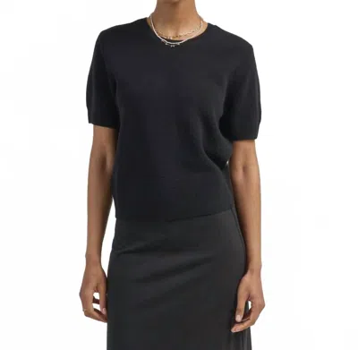 Arlo Mott Clarkson Short Sleeve Crew Neck Tee In Black