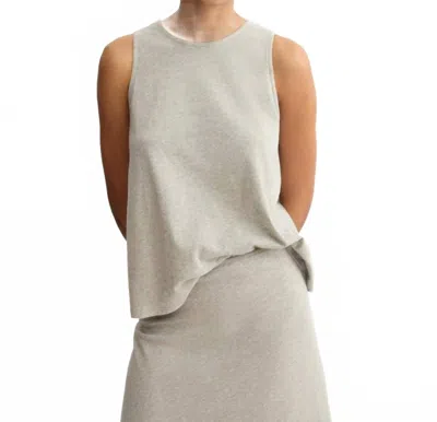 Arlo Mott Hart A-line Swing Tank Top In Grey In Gray