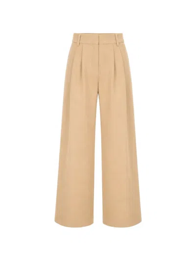 Arlo Mott Horatio Pleated Trousers In Transparent