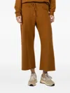 Arlo Mott Kane Drawstring Trousers In Brown