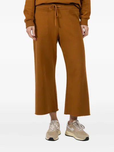 Arlo Mott Kane Drawstring Trousers In Brown