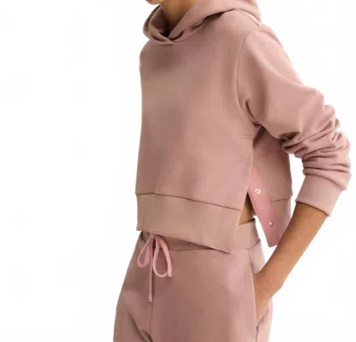 Arlo Mott Morris Sweatshirt Hoodie In Dusty Rose In Pink