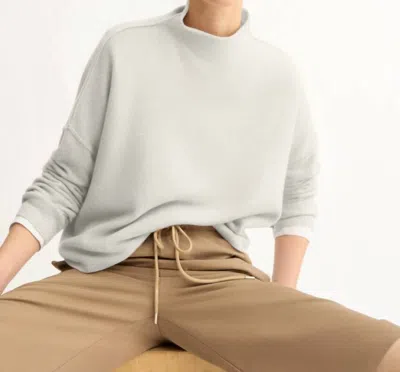 Arlo Mott Penn Roll Neck Top In Grey In Gray