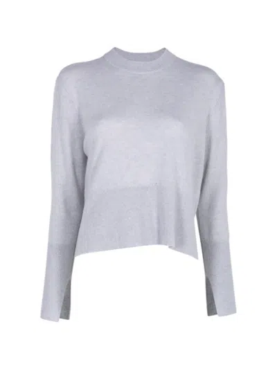 Arlo Mott Split-cuff Sweater In Gray