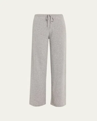 Arlotta Cashmere 2024 High-rise Cashmere Pants In Gray