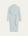 Arlotta Cashmere Cashmere Wrap Robe In Seafoam