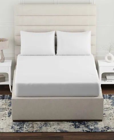 Arm & Hammer 15" Cooling Comfort Fitted Mattress Protector, Full In White