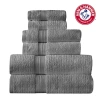 Arm & Hammer Quick Dry Bath Towel Set In Gray