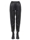 Arma Abigail Elastic-waist Trousers In Black